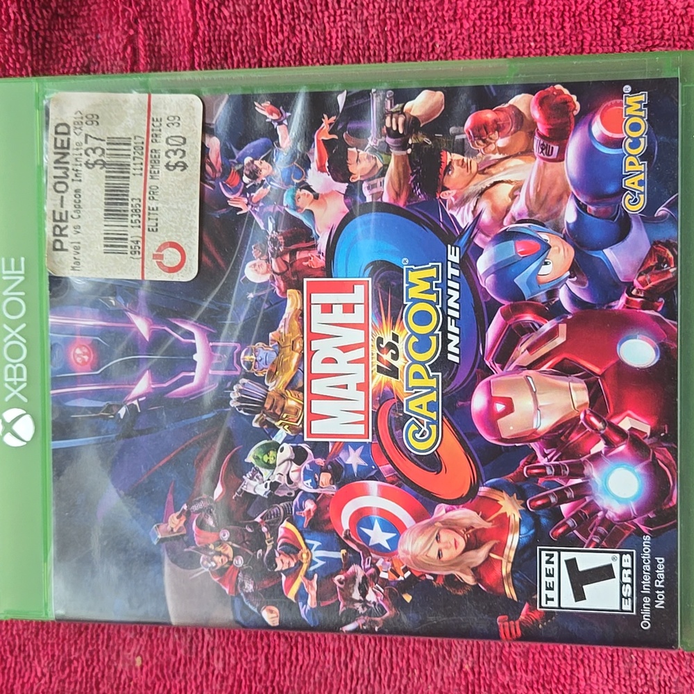 Marvel vs Capcom infinite (Xbox one game)